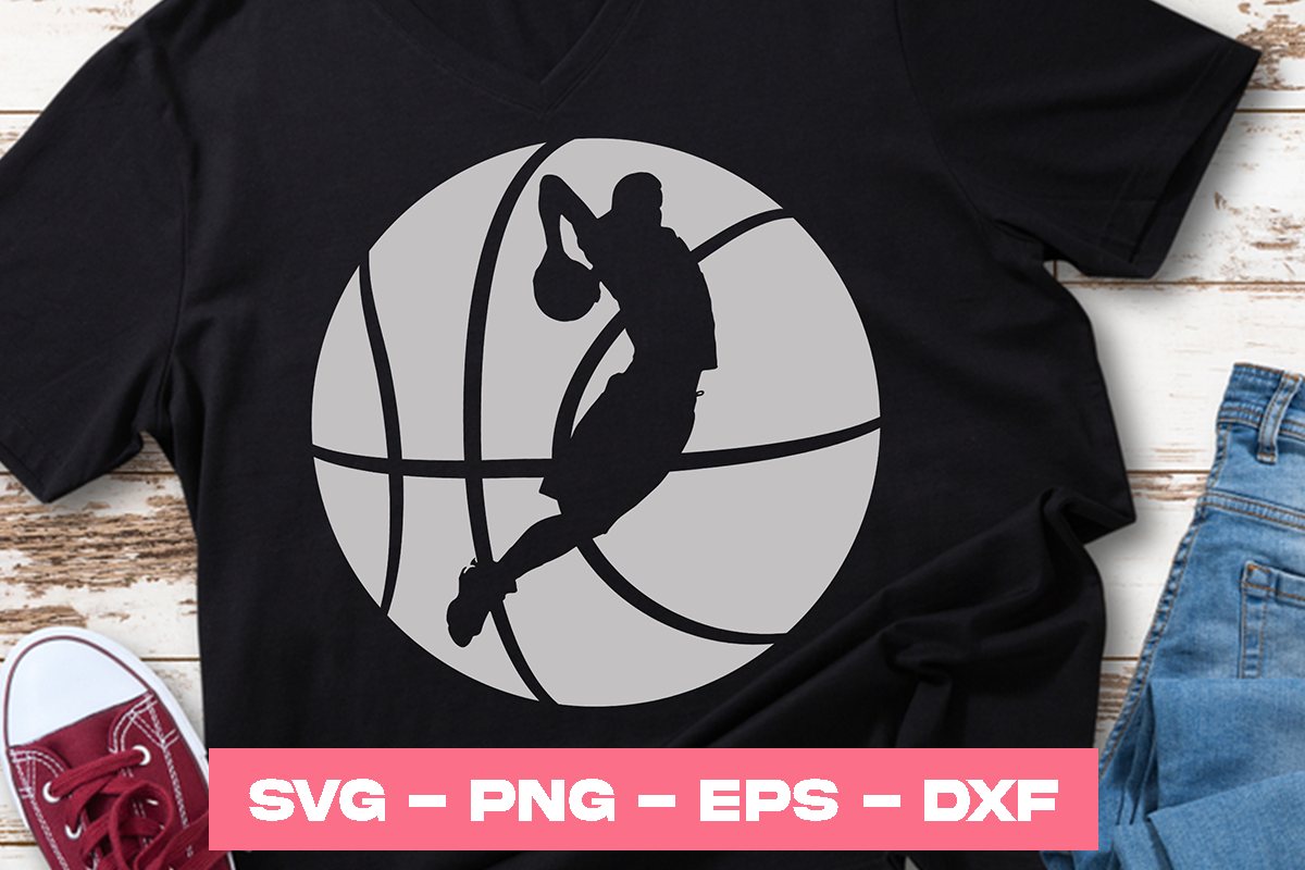 Basketball Player Silhouette Graphic by Orchid Bloom Creative ...