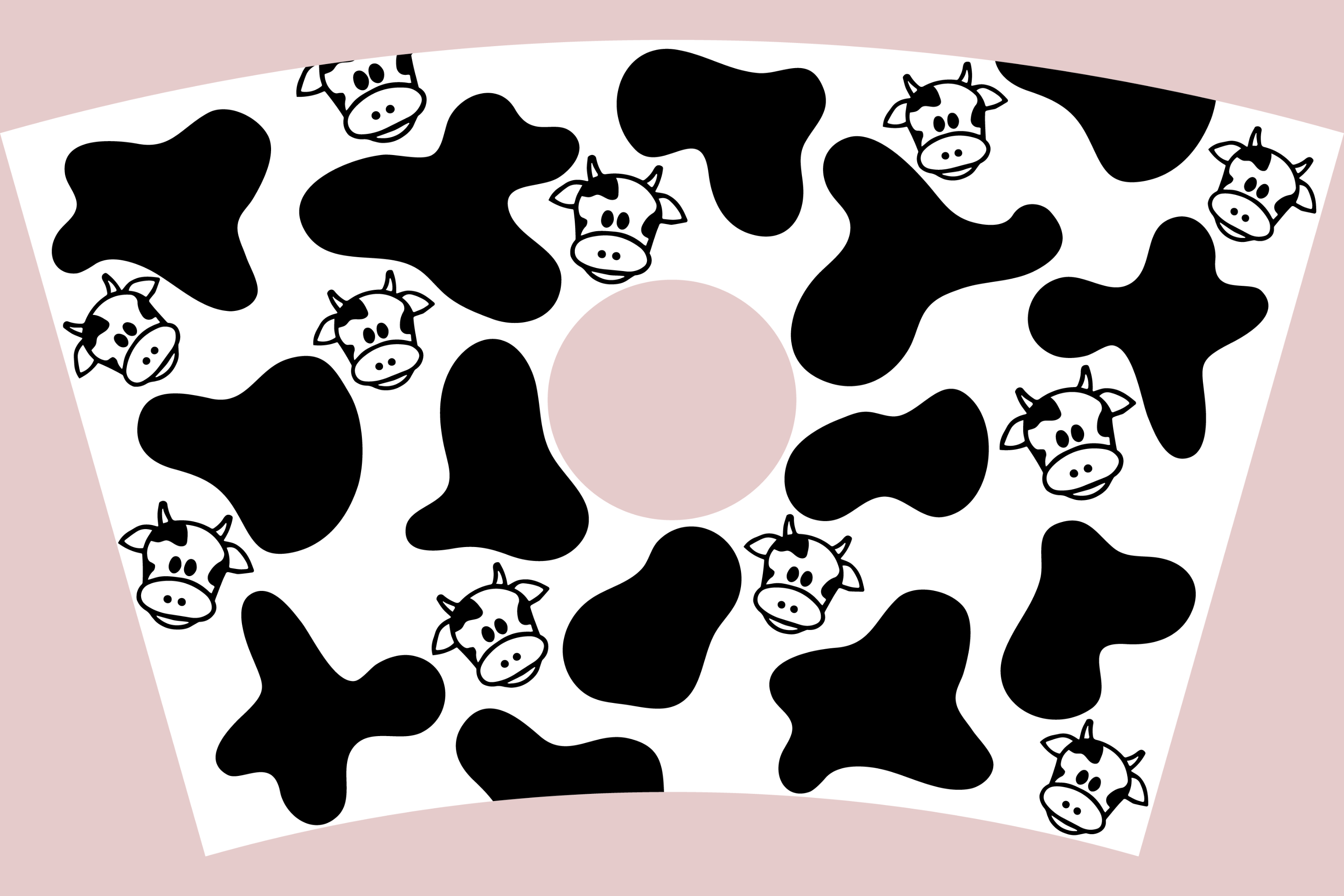 Cow Print Pattern Graphic by Rujstock · Creative Fabrica