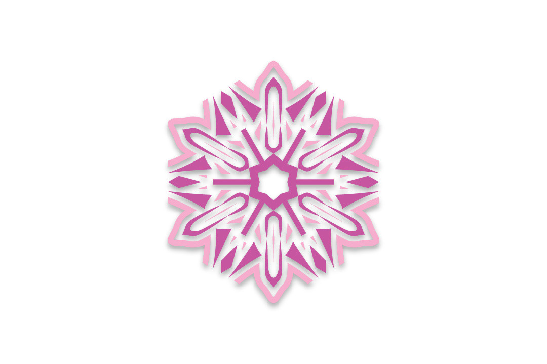 Snow Flakes Fill Style Christmas Icon Graphic by wienscollection · Creative  Fabrica