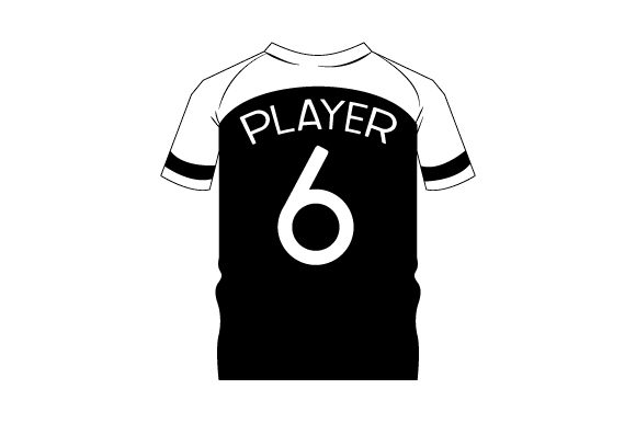 Football Shirt Number 6