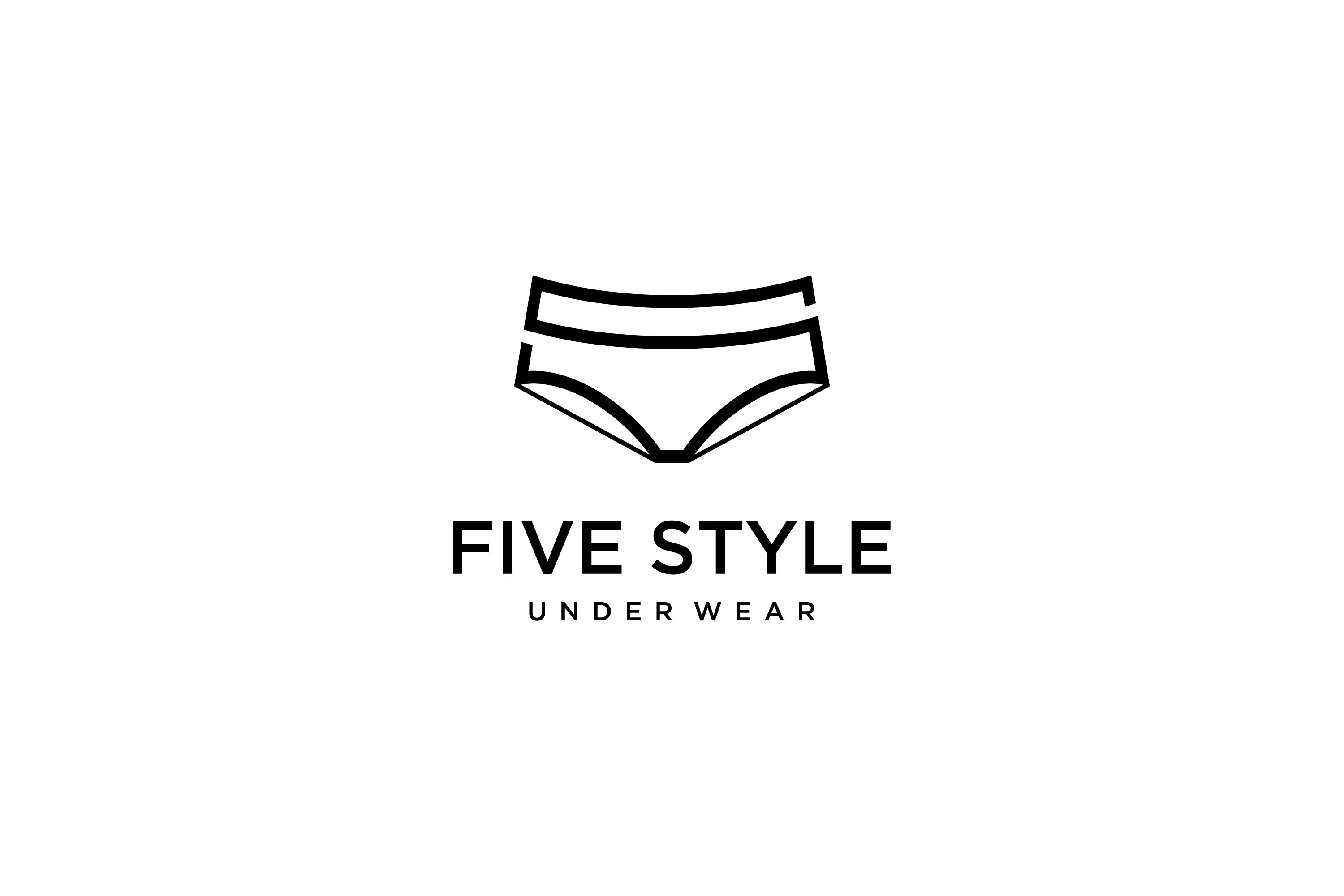 Creative Underwear Logo Vector Art Logo Stock Illustration - Illustration  of logo, concept: 110371465