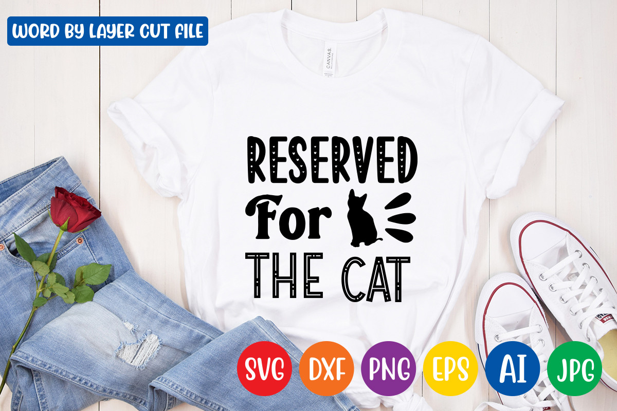 Reserved for the Cat Svg Graphic by SvgStudio · Creative Fabrica