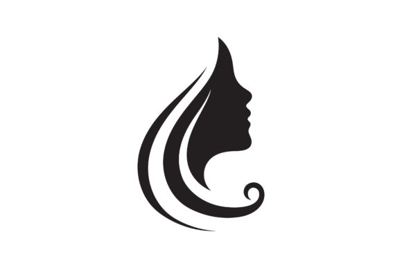 Woman Hair Logo Vector Template Design Graphic by Bigbang · Creative ...