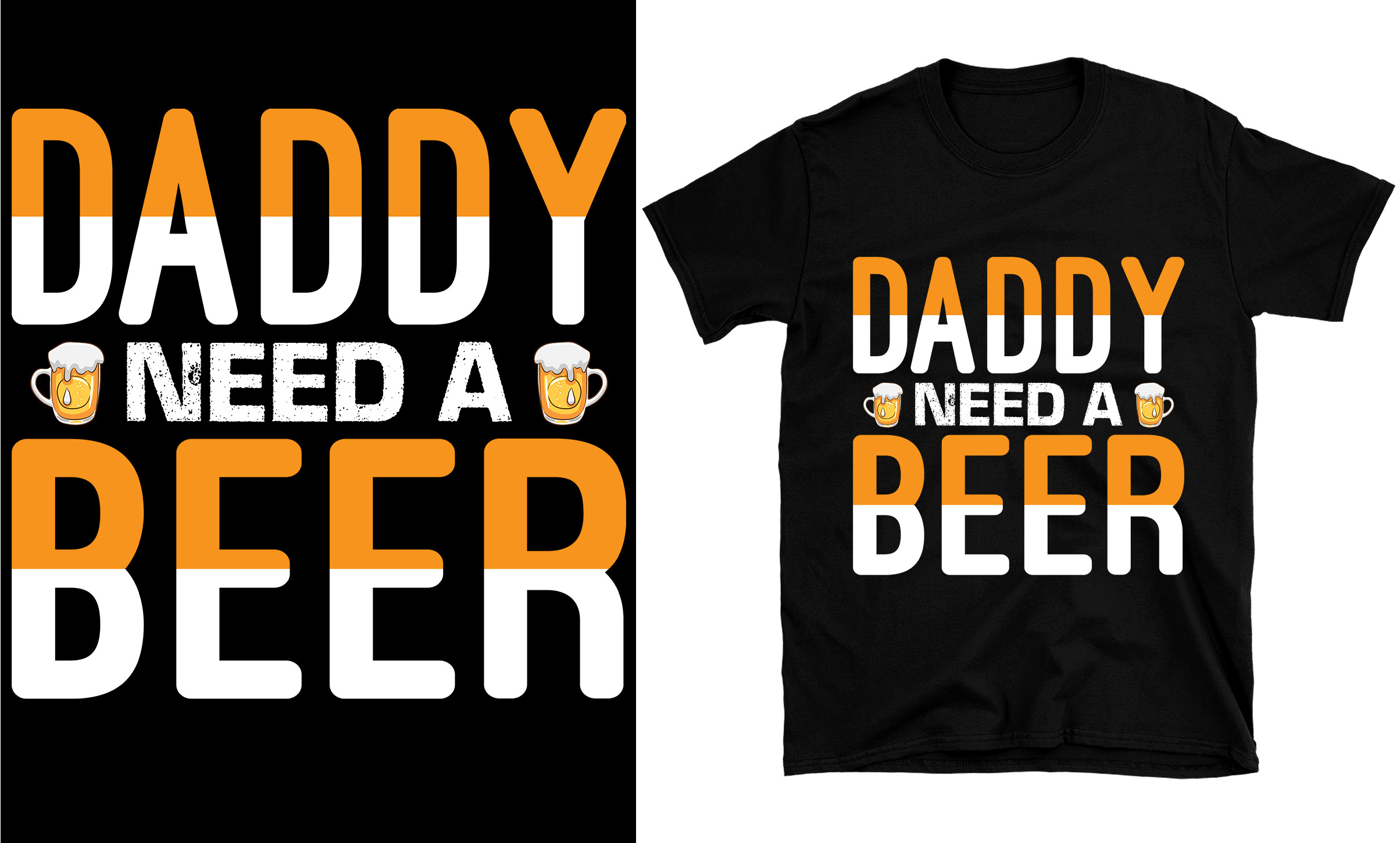 Daddy Need a Beer Graphic by mirajmallik71 · Creative Fabrica