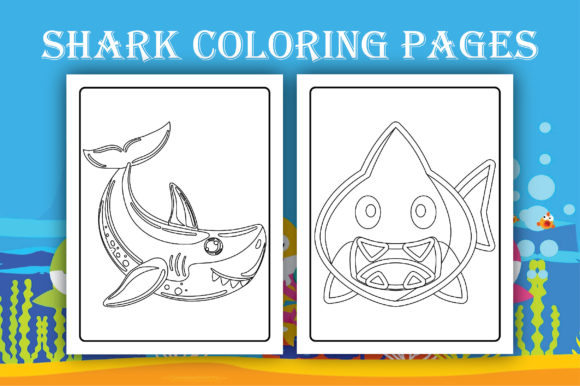 baby shark doo doo coloring pages