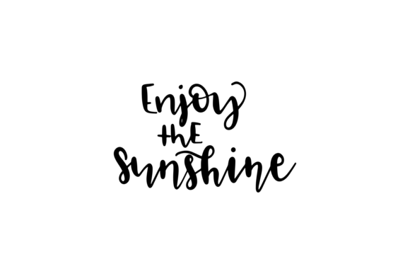 Enjoy the Sunshine Graphic by CraftBundles · Creative Fabrica
