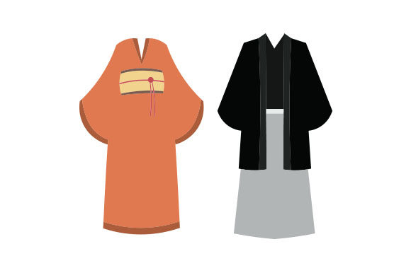 Japanese Wedding Outfit SVG Cut file by Creative Fabrica Crafts · Creative  Fabrica