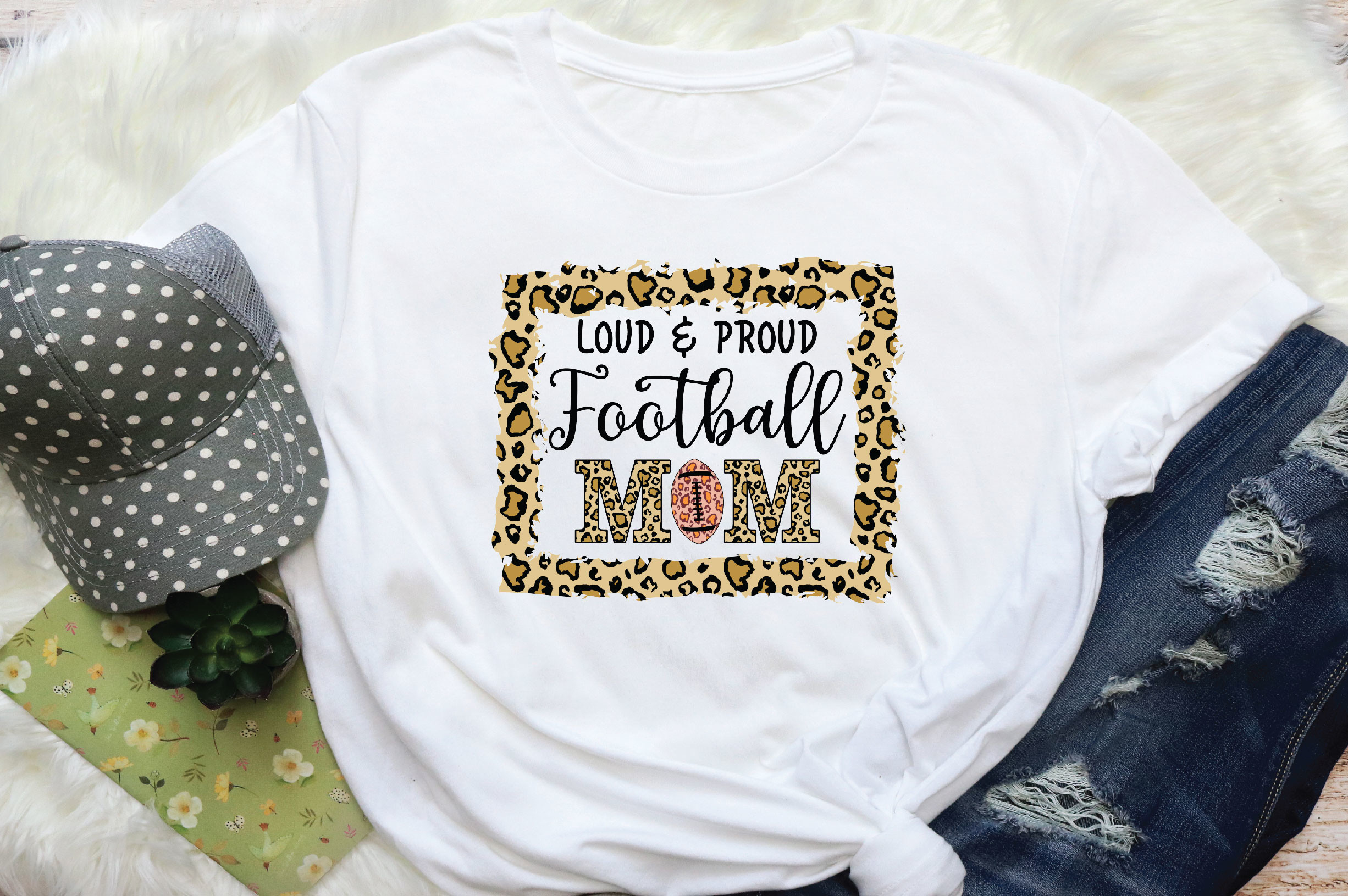 Loud & Proud Football Mom Sublimation Graphic by CREATIVE_DESIGN ...