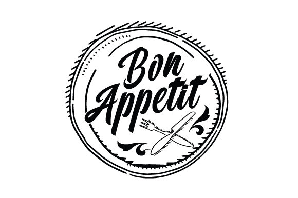 Bon Appetit SVG Cut file by Creative Fabrica Crafts · Creative Fabrica