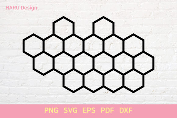 Stencil Honeycomb Background Graphic by BogeliaVector · Creative