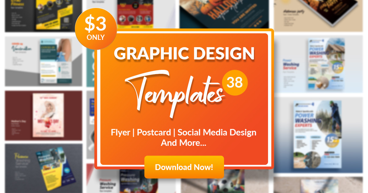 Graphic Design Template Bundle Bundle · Creative Fabrica