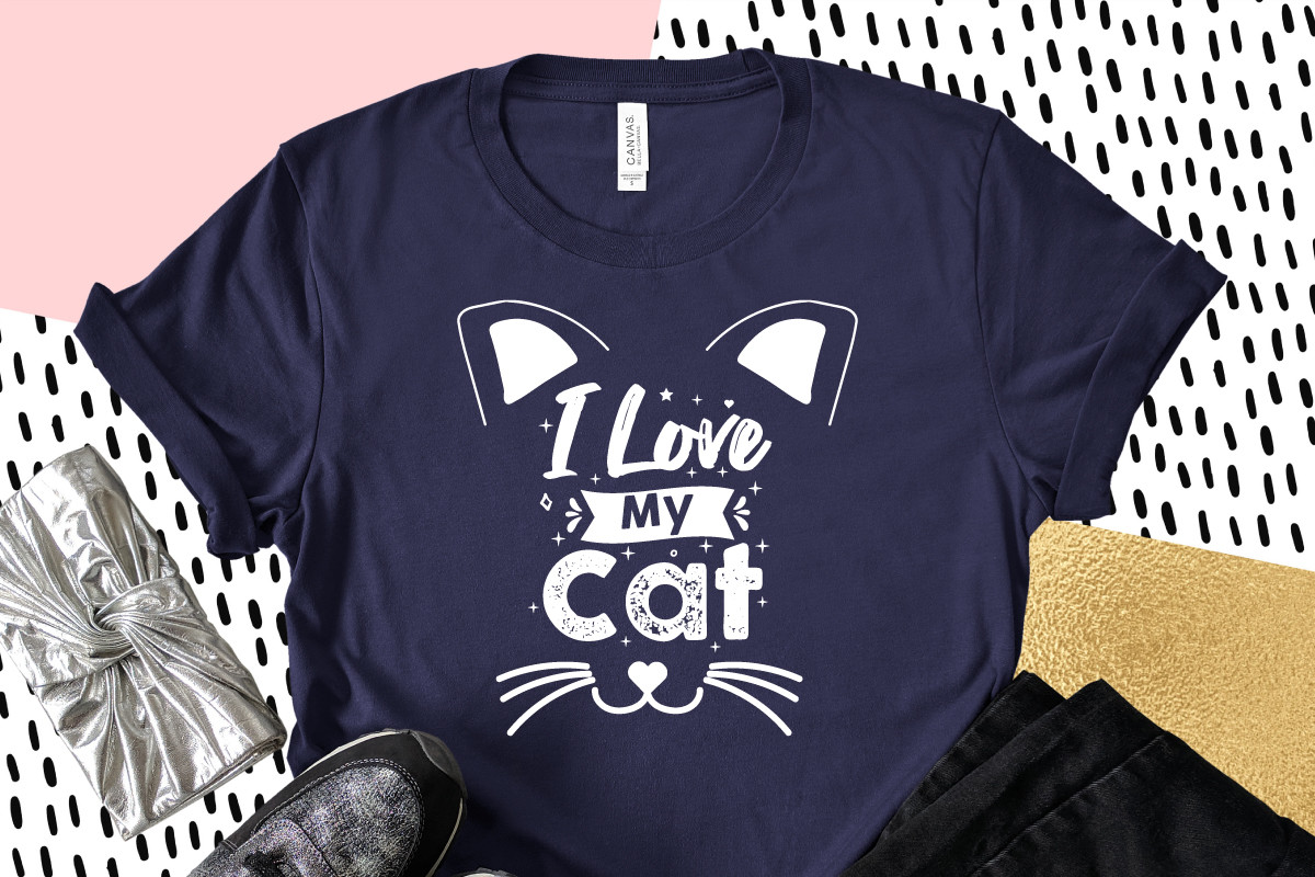 I Love My Cat, Cat Svg Graphic by allison003 · Creative Fabrica