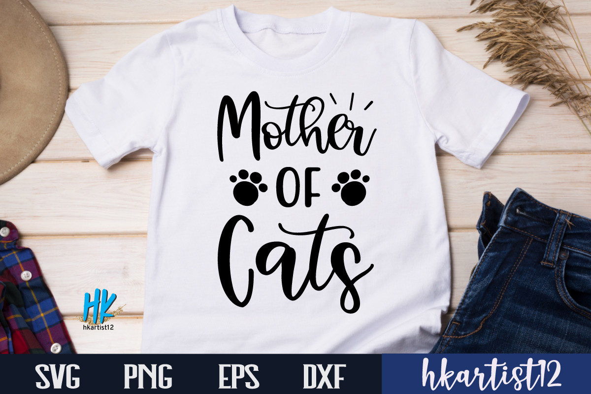 Mother of Cats SVG Graphic by Hkartist12 · Creative Fabrica