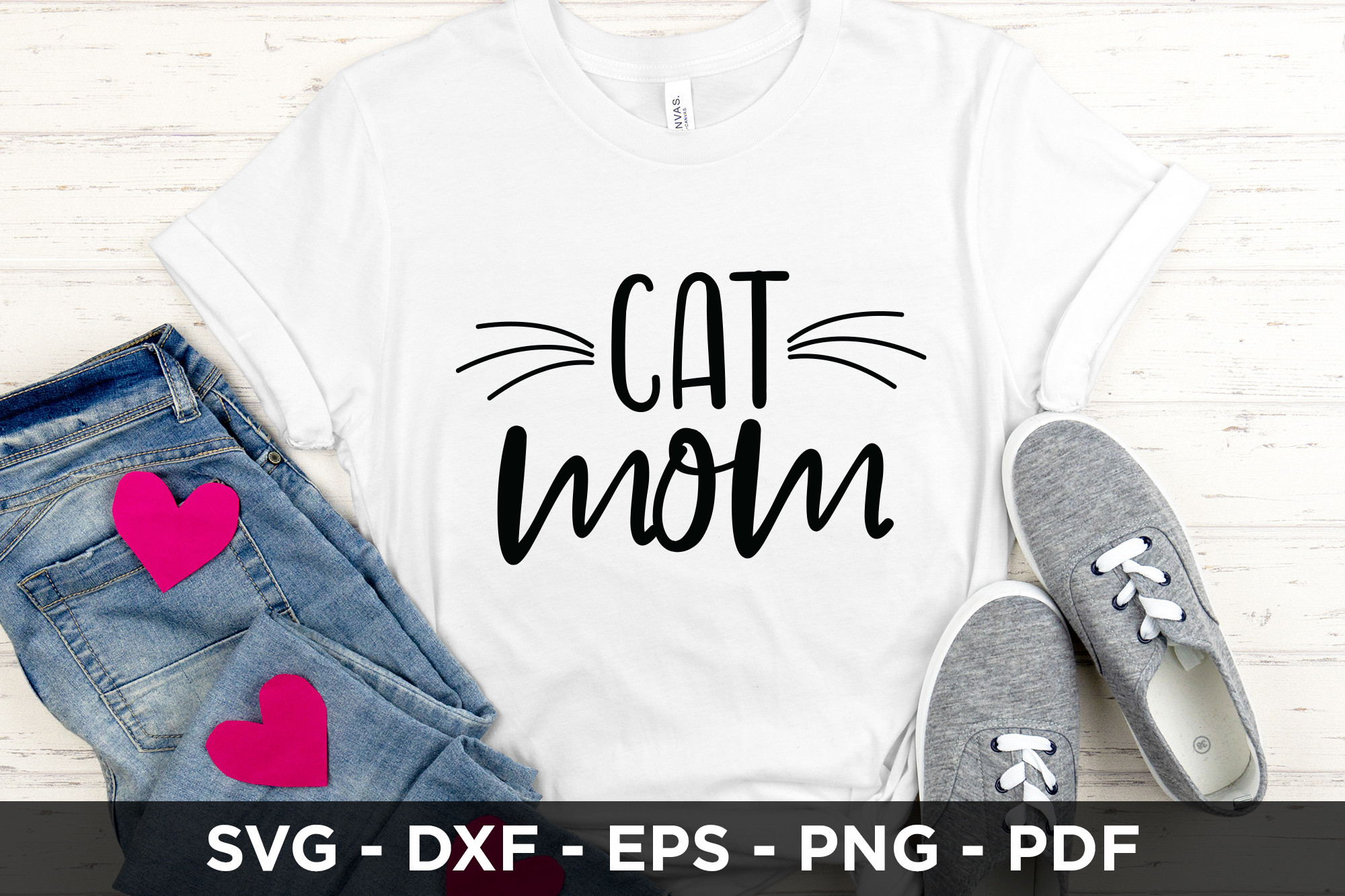 Cat Mom SVG | Cat SVG | Cat Quote SVG Graphic by CraftlabSVG · Creative ...