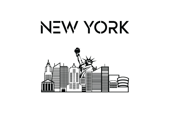 New York City Badge SVG Cut file by Creative Fabrica Crafts · Creative ...