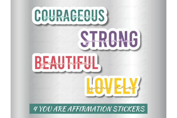 Positive Affirmation Stickers Graphic by lesyaskripak.art · Creative