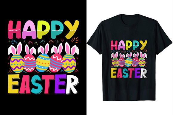 Happy Easter Sunday T-shirt Design Graphic by Unique Merch Tees ...