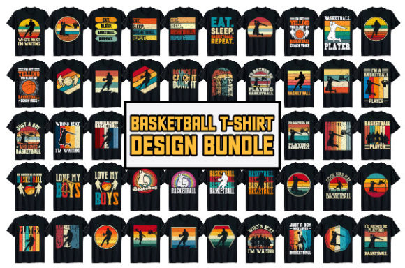 Retro Vintage T-Shirt Design Bundle Graphic by T-Shirt Design