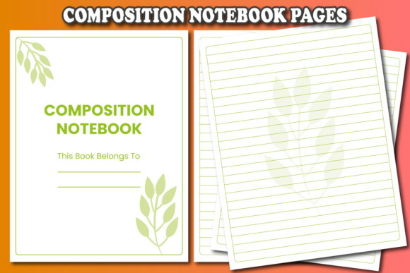 Composition Notebook for Kids KDP Gráfico por KDP Interiors · Creative  Fabrica