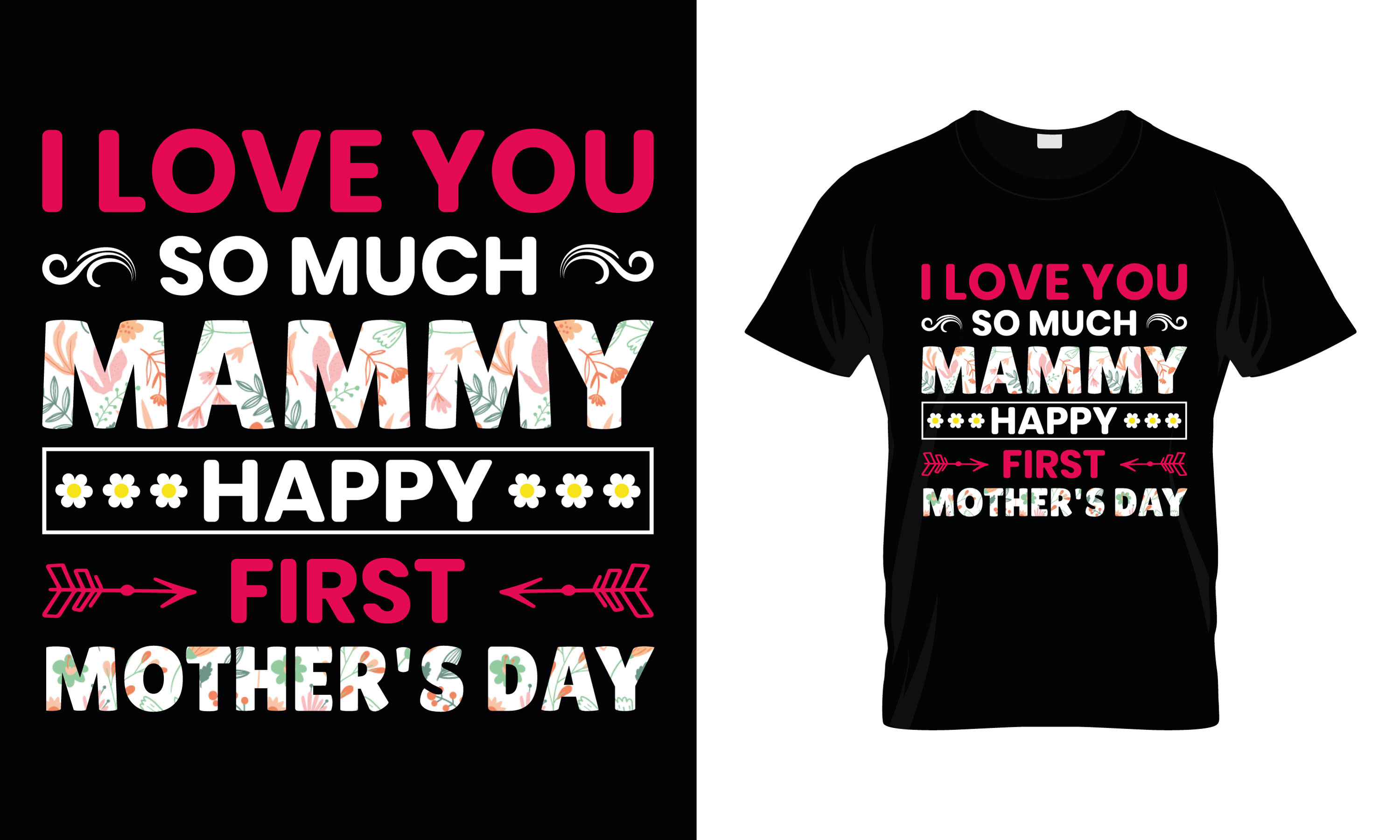 I Love You so Much Mammy Happy First Graphic by design-infinity ...