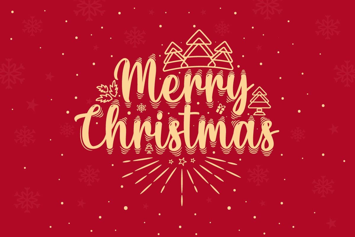 Merry Christmas, Lettering, SVG Graphic by art_house254 · Creative Fabrica