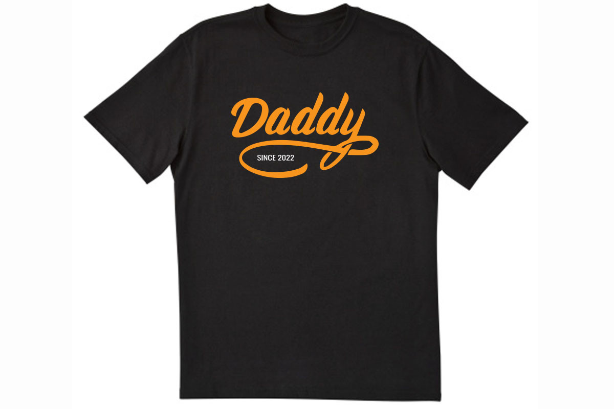 DADDY SINCE 2022 T Shirt Graphic by Tee expert · Creative Fabrica