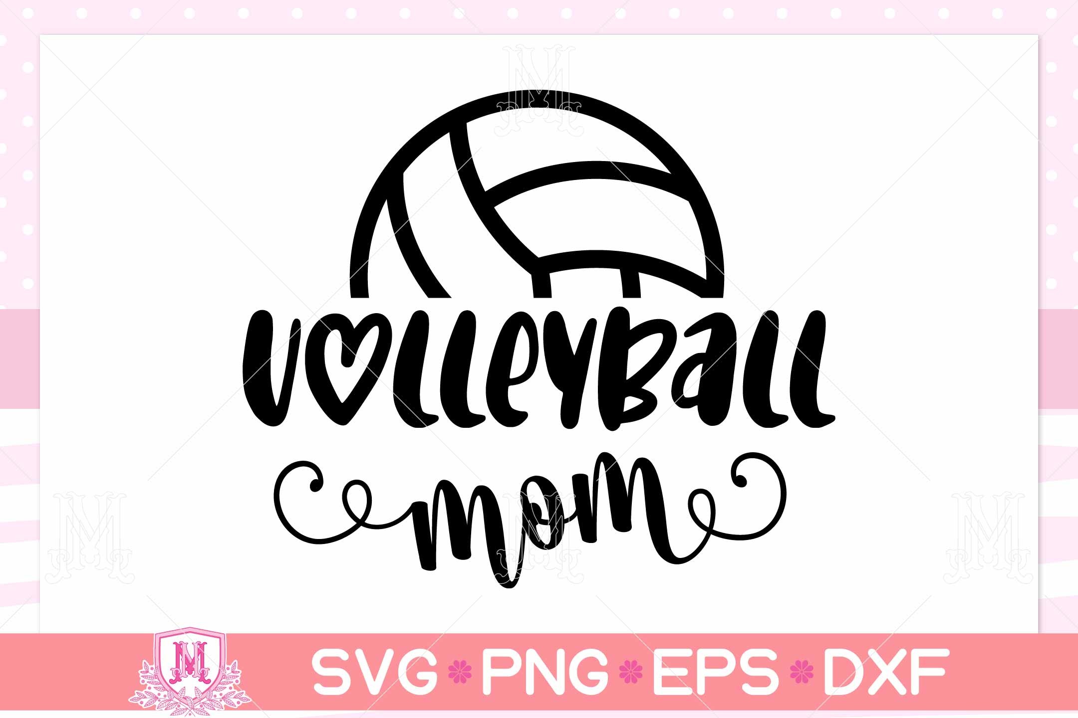 Volleyball Mom SVG, Volleyball, Mom Graphic by MiracleNow · Creative ...