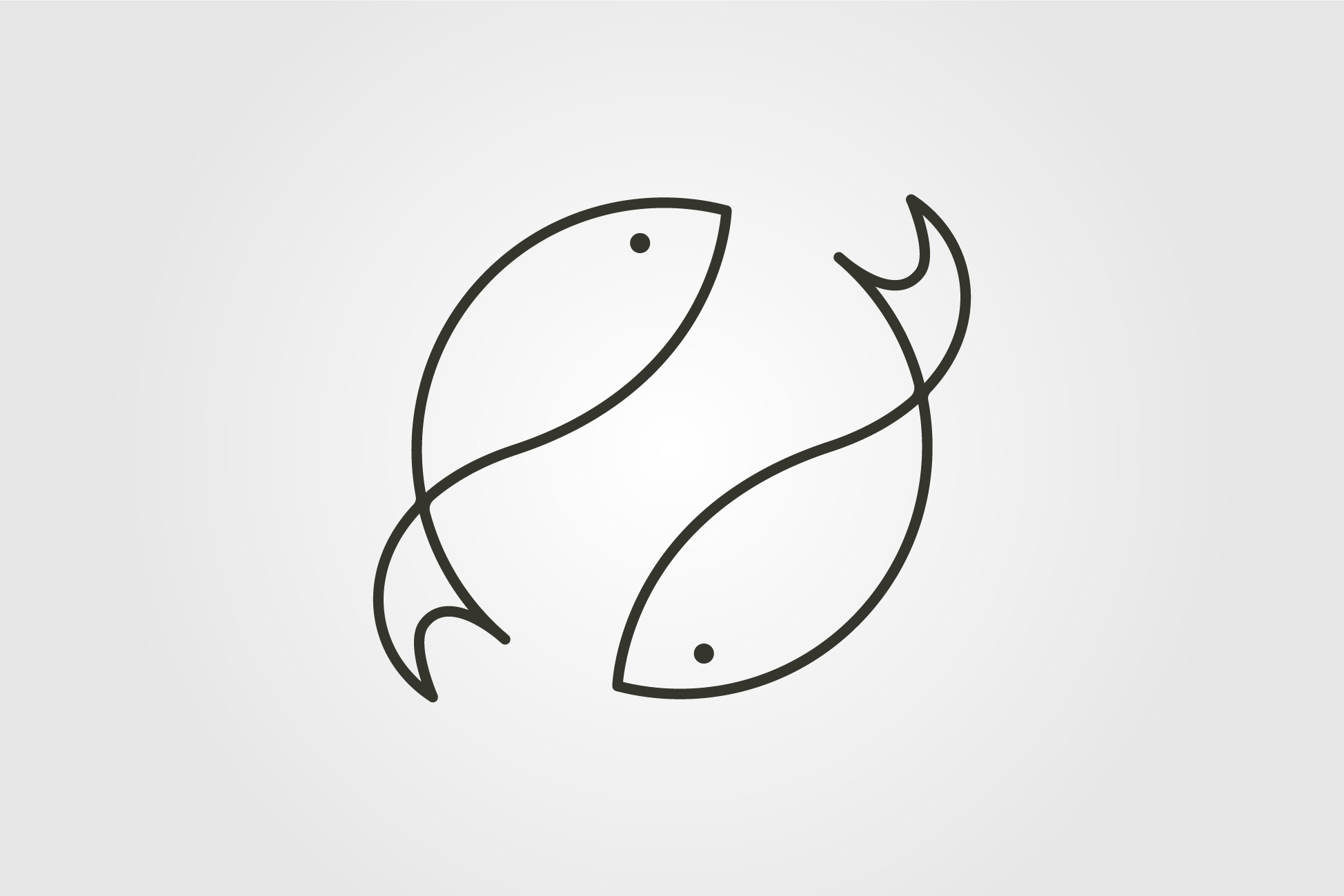 Simple Fish Line Art Logo Vector Symbol Graphic by nasigerings · Creative  Fabrica