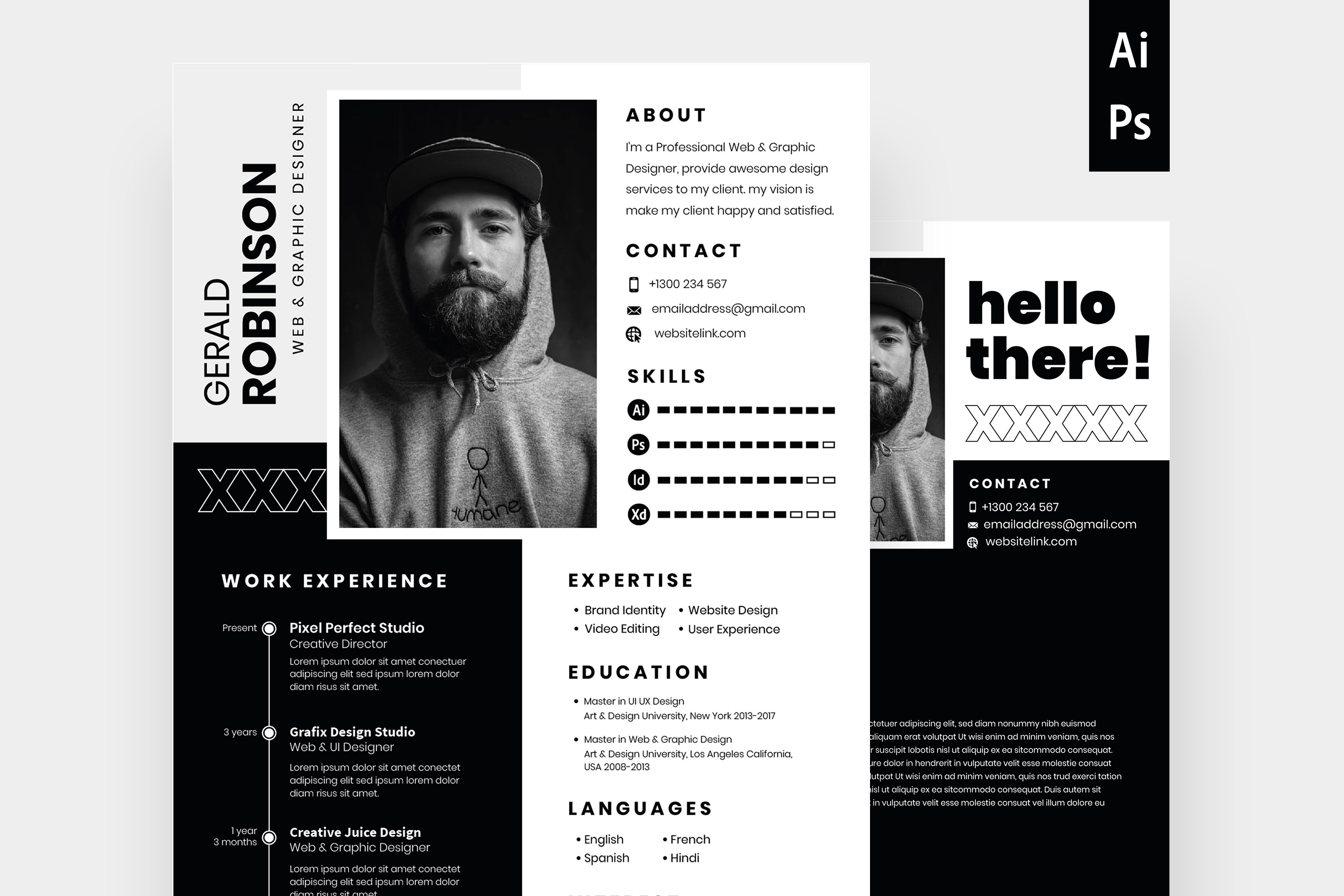 961 Black White Resume Royalty-Free Images, Stock Photos & Pictures