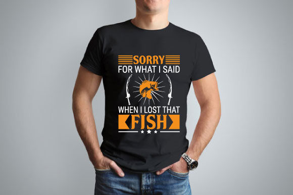 Fishing T-shirt Design, Fishing T-shirt Afbeelding door Kanij T-Designer ·  Creative Fabrica