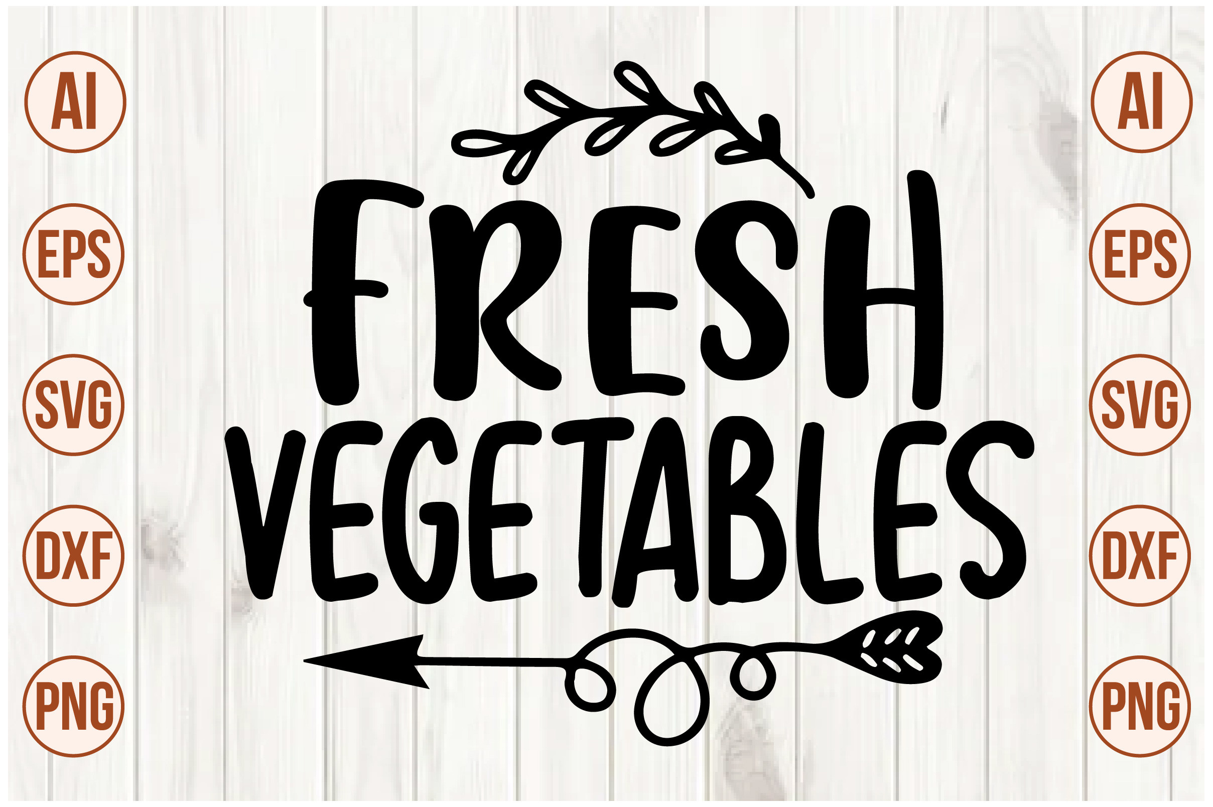 Fresh Vegetables Svg Graphic by creativemomenul022 · Creative Fabrica