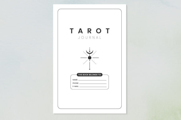 Daily Tarot Journal Kdp Interior Graphic by GraphicTech360 · Creative  Fabrica