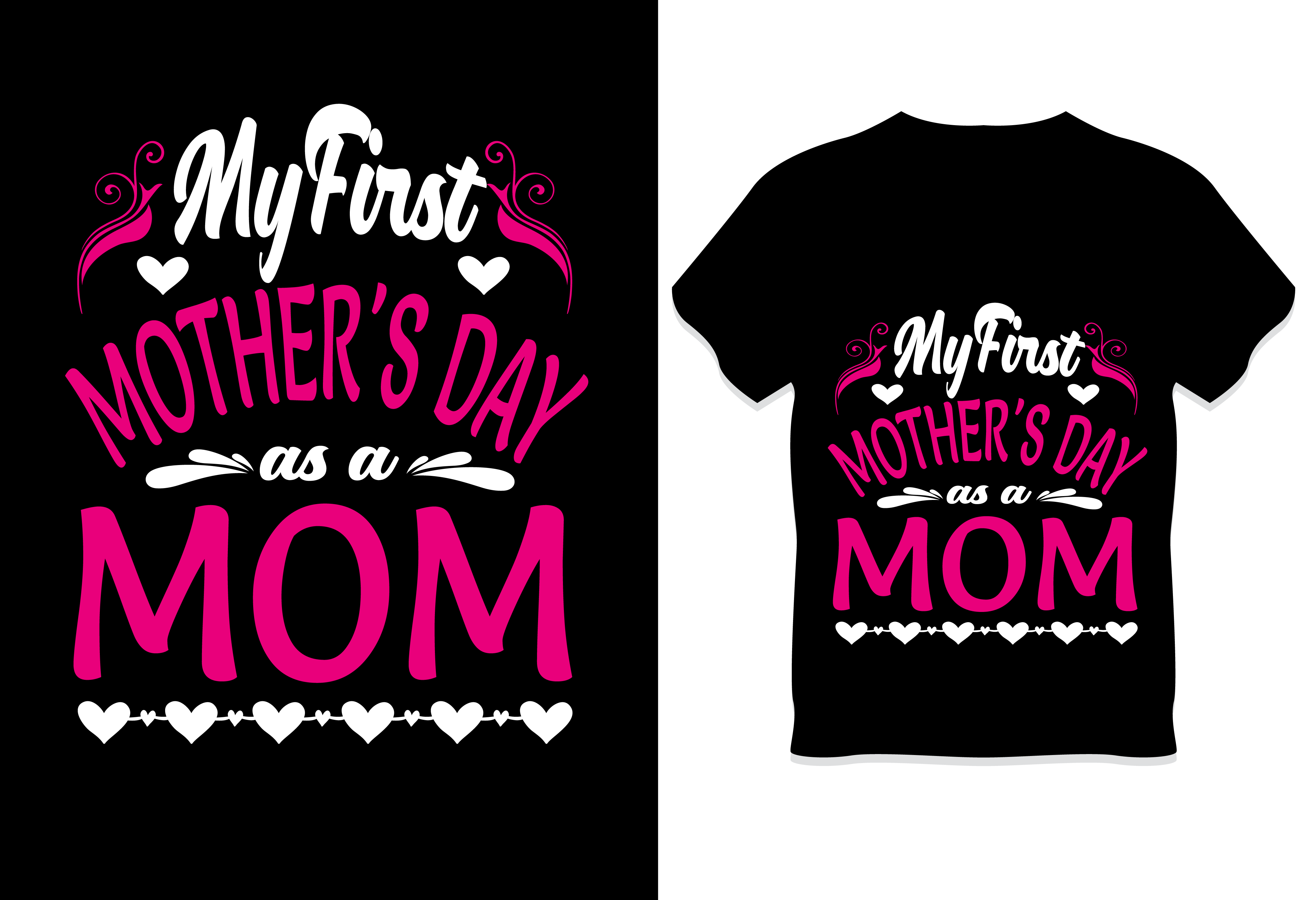 Free Mother's Day T-shirt Design Graphic by unique creations · Creative ...