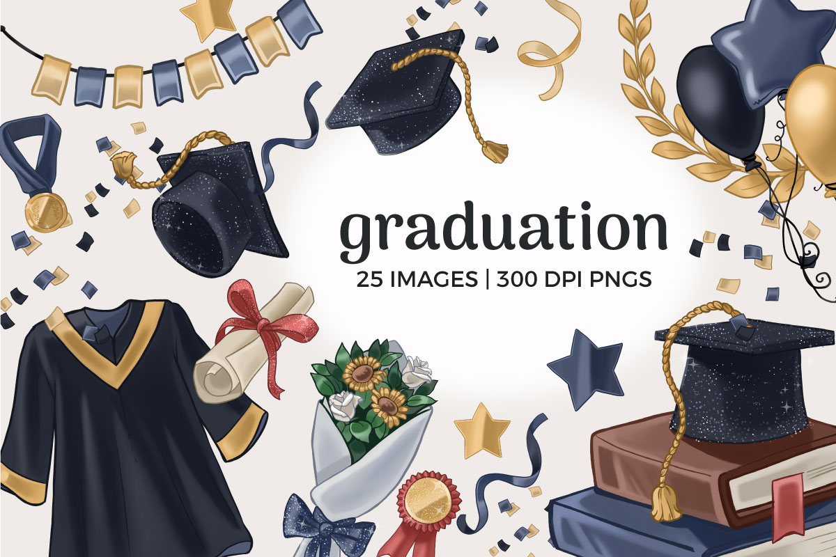 graduation clip art