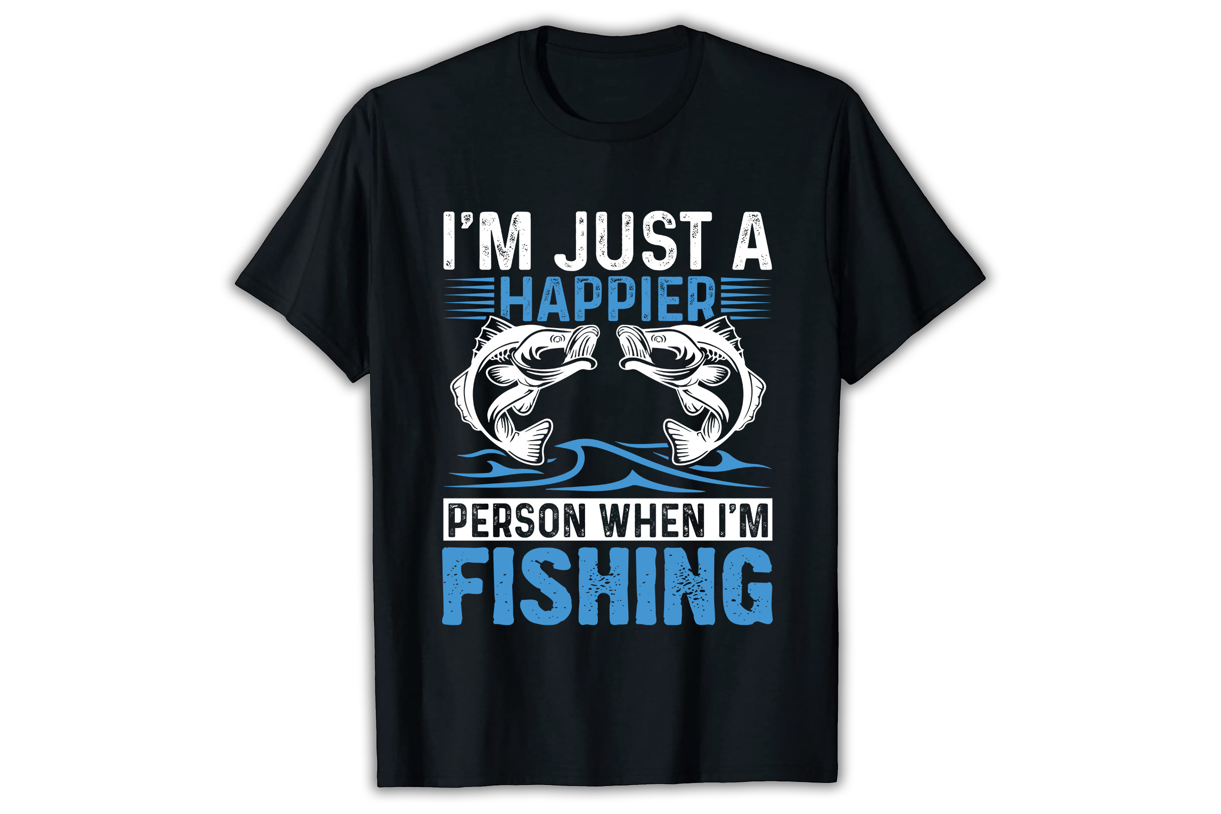 Fishing T Shirt Design Free Graphic by mrshimulislam · Creative Fabrica