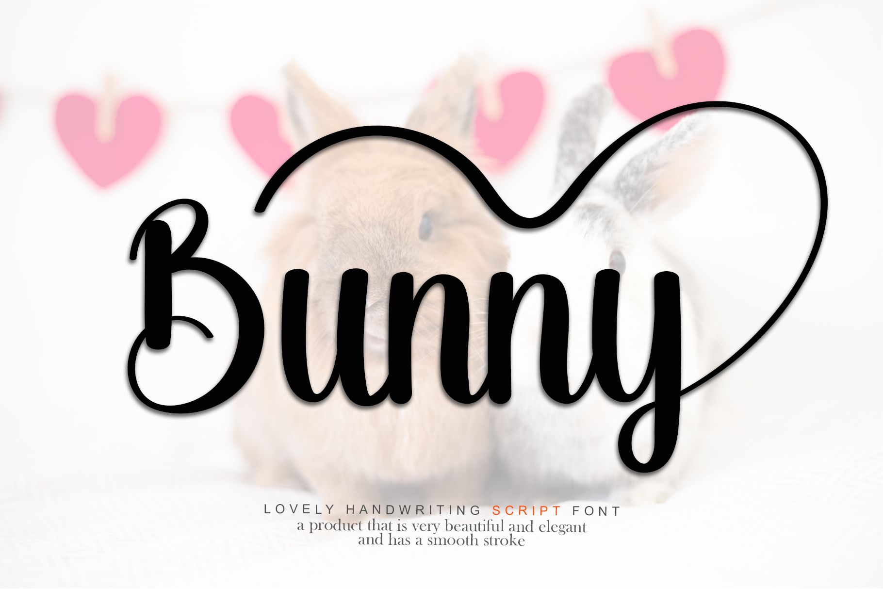 Bunny Font by Creatype Designer · Creative Fabrica