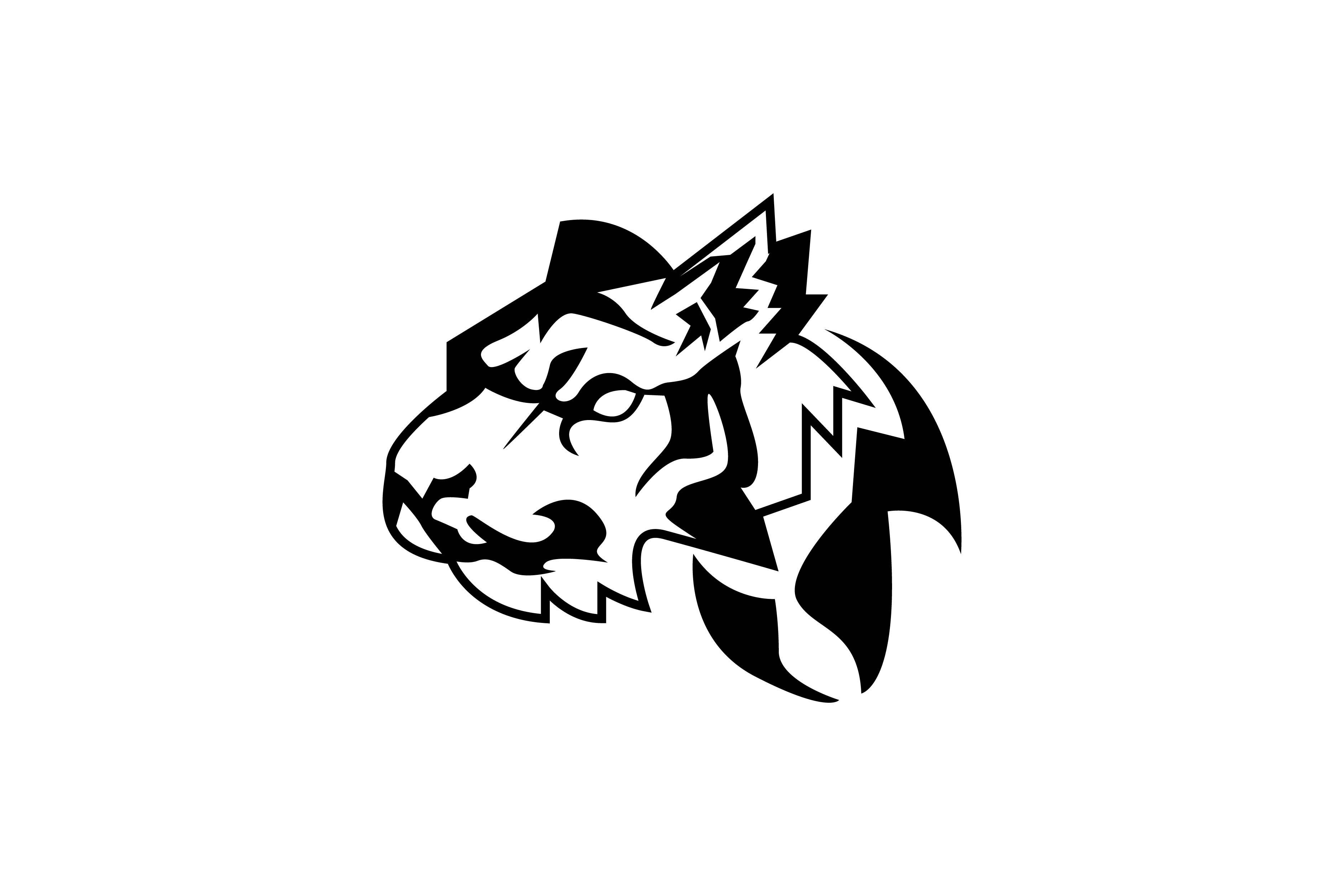 Tiger Head Logo Vector Graphic by fahrul.junianto · Creative Fabrica