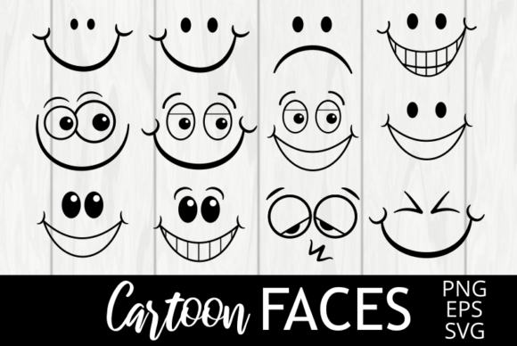 Cartoon Funny Face Vector & Photo (Free Trial)