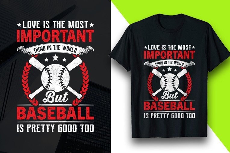 Love is the Most Baseball Tshirt Design Graphic by Merchsale · Creative ...