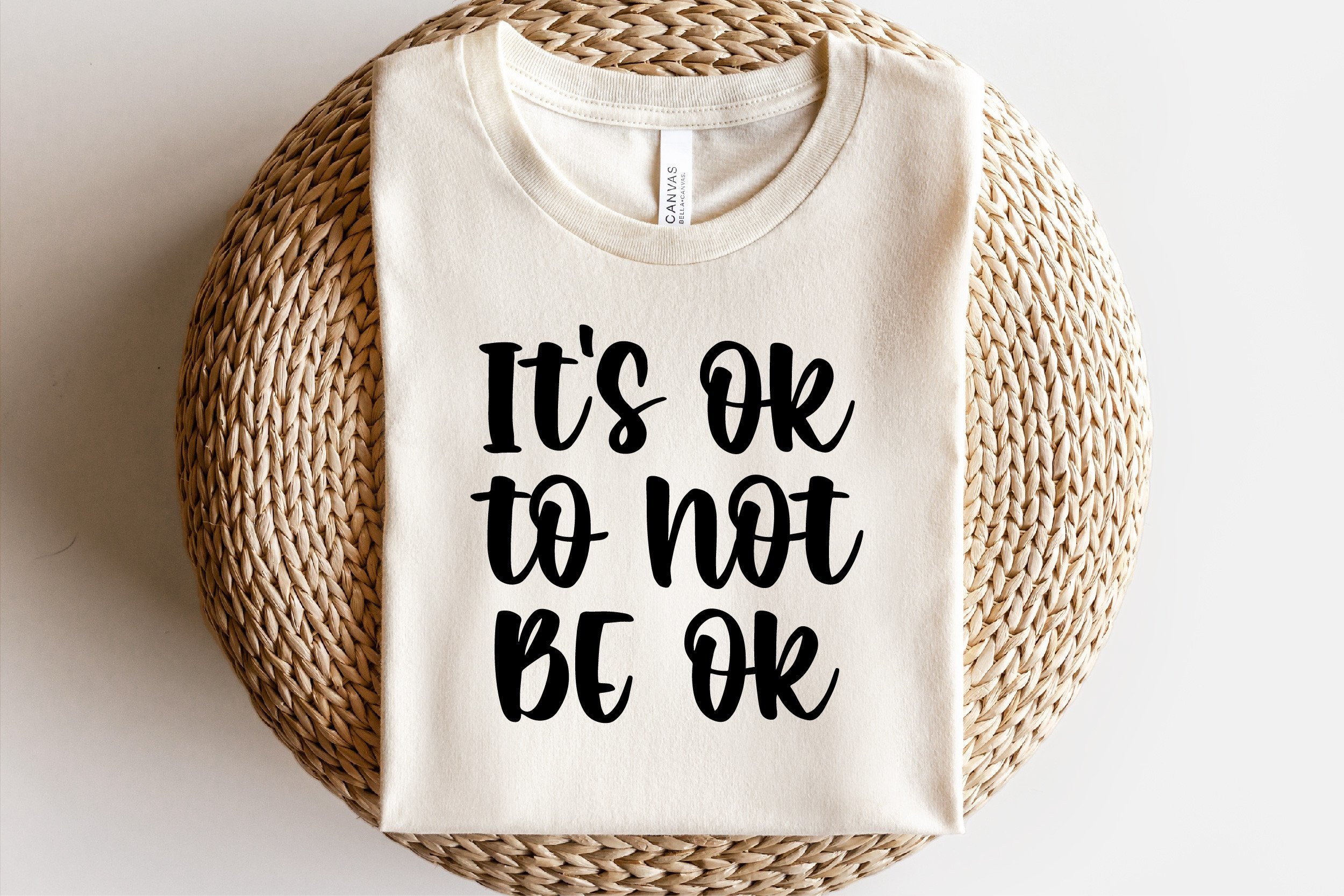 It's Ok to Not Be Ok Svg Graphic by SBDigitalfile · Creative Fabrica