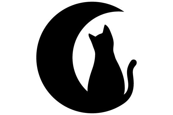 Cat SVG | Cat Face, Paw, Ear & Cat Silhouette Print SVGs - Creative Fabrica