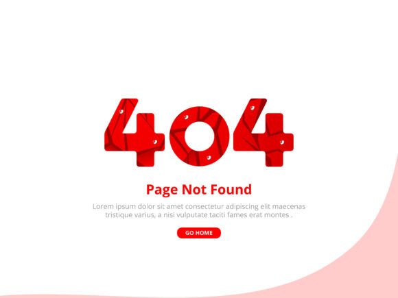 Error 404 Page Not Found Illustration Graphic by faysalrean · Creative  Fabrica
