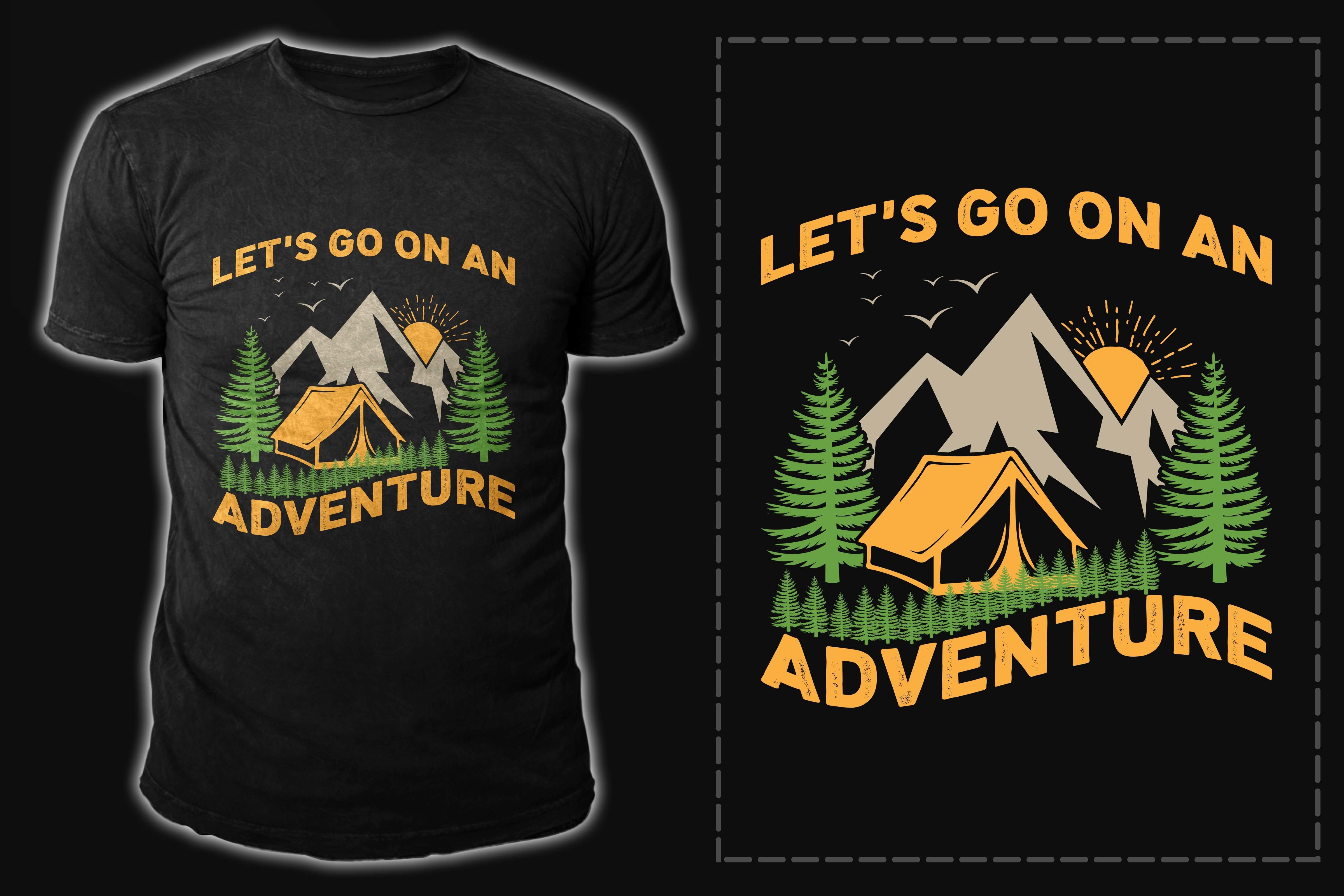 Adventure Vector T Shirt Design Graphic by Unique T-shirt Design ...