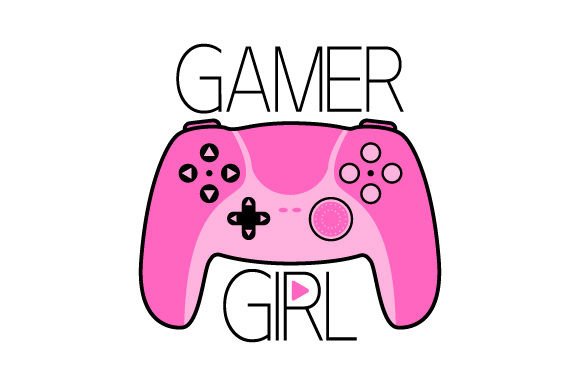 Gamer Girl SVG Cut file by Creative Fabrica Crafts · Creative Fabrica