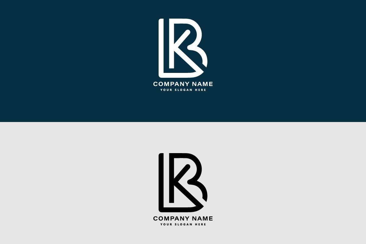 BK Letter Luxury Logo Vector Template. Graphic by graphicfirozkabir ...