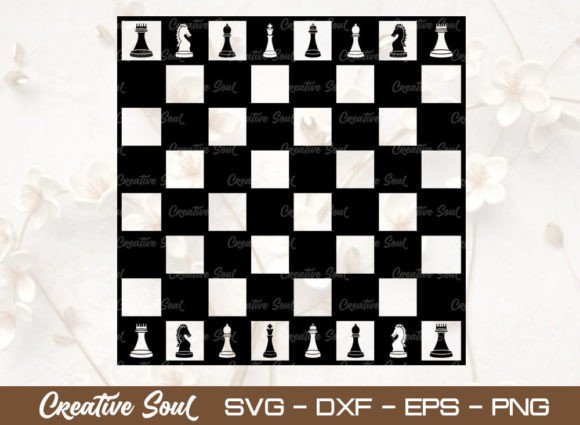 Chess Pieces SVG PNG JPG Cut Files Graphic by kaybeesvgs