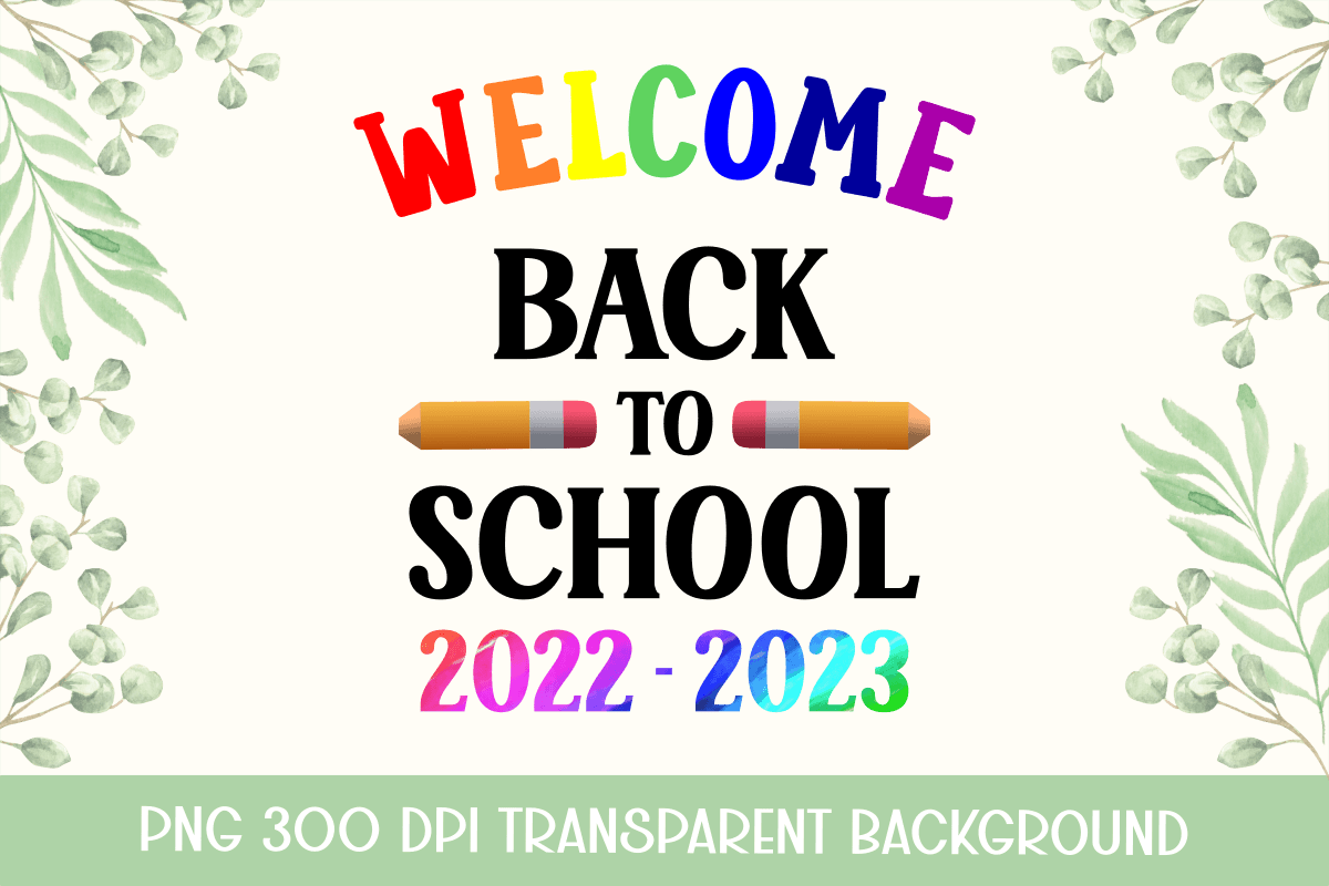 Welcome Back to School Graphic by mavik19 · Creative Fabrica