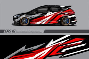Race Car Wrap Design Bundle EPS Graphic By Blackwrapz Creative Fabrica