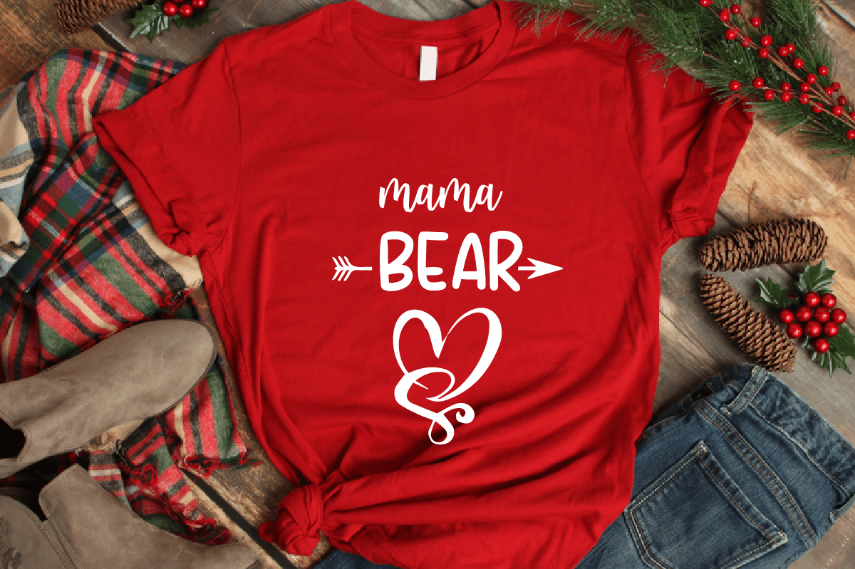 Mama Bear. SVG Vector Graphic by Md Abdur Rouf · Creative Fabrica