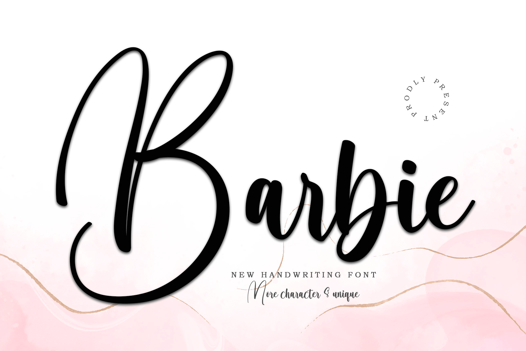 Barbie Font By Black Line · Creative Fabrica